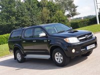USED 2008 08 TOYOTA HI-LUX 3.0 4X4 D-4D D/C 1d 169 BHP ** NO VAT ** NO VAT **CANOPY+TOWBAR
