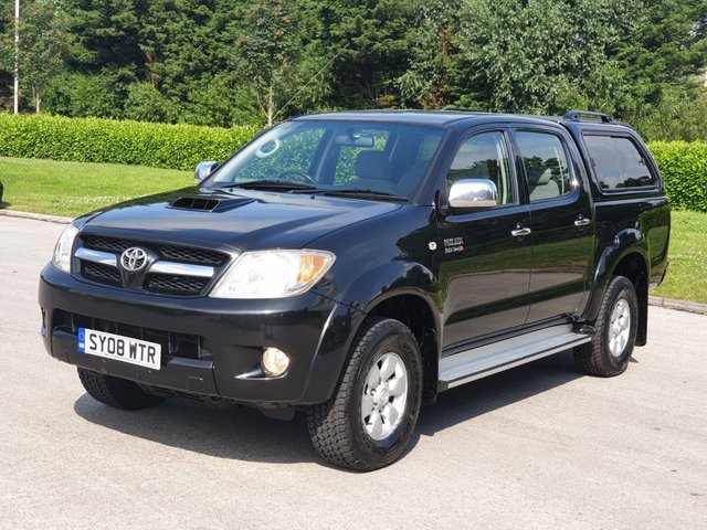 2008 08 Toyota HI-Lux 3.0 4X4 D-4D D/C 1d 169 BHP