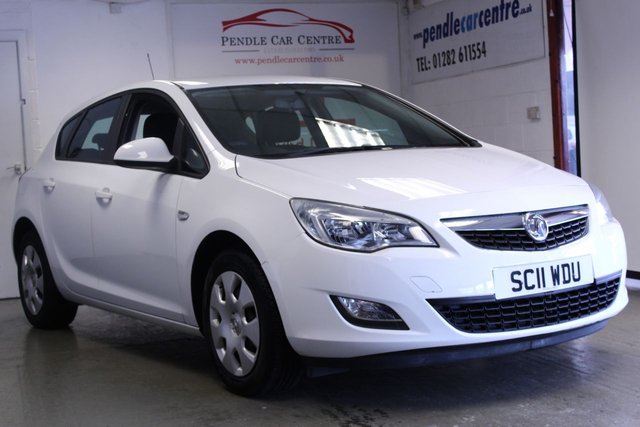 2011 11 Vauxhall Astra 1.4 EXCLUSIV 5d 85 BHP
