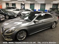 USED 2016 MERCEDES-BENZ S CLASS S350d L AMG LINE LIMO LWB 9G-TRONIC WITH EXECUTIVE PACKAGE FREE UK DELIVERY*VIDEO AVAILABLE* FINANCE ARRANGED* PART EX*HPI CLEAR