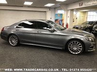 USED 2016 MERCEDES-BENZ S CLASS S350d L AMG LINE LIMO LWB 9G-TRONIC WITH EXECUTIVE PACKAGE FREE UK DELIVERY*VIDEO AVAILABLE* FINANCE ARRANGED* PART EX*HPI CLEAR