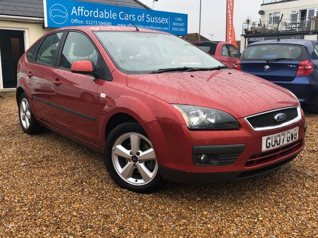 2007 07 Ford Focus 1.8 ZETEC CLIMATE 5d 124 BHP