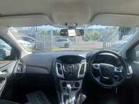 USED 2013 13 FORD FOCUS 1.6 ZETEC 5d AUTO 124 BHP VERY LOW GENUINE MILES *  AIR CONDITION *  ALLOY WHEELS *