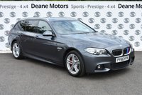 USED 2017 66 BMW 5 SERIES 2.0 520D M SPORT TOURING 5d AUTO 188 BHP ONLY 7900 MILES SAT NAV/LTHR/DAB/HEATED SEATS/FBMWH