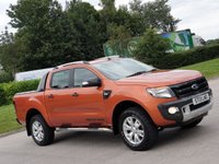 USED 2013 13 FORD RANGER 3.2 WILDTRAK 4X4 DCB TDCI 1d AUTO 197 BHP PRICE 12500+ VAT 2500 TOTAL = 15000