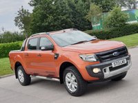 USED 2013 13 FORD RANGER 3.2 WILDTRAK 4X4 DCB TDCI 1d AUTO 197 BHP PRICE 12500+ VAT 2500 TOTAL = 15000
