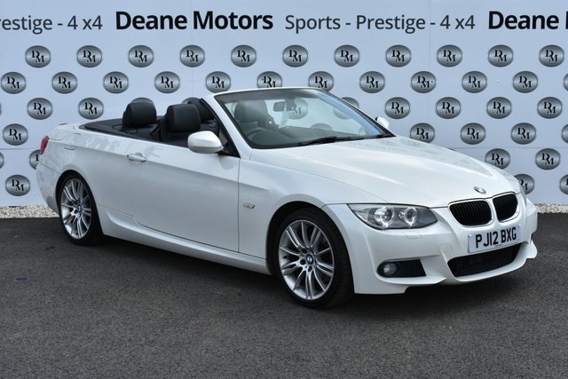 2012 12 BMW 3 Series 2.0 320D M SPORT 2d AUTO 181 BHP HEATED LEATHER