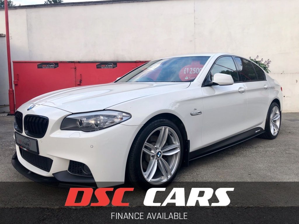 USED 2012 BMW 5 SERIES 2.0 520D M SPORT 181 BHP FULL M PERFORMANCE KIT