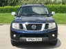 USED 2014 64 NISSAN NAVARA 2.5 DCI TEKNA 4X4 SHR DCB 1d 188 BHP PRICE 10850 +VAT 2170 TOTAL = 13020