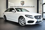 USED 2016 16 MERCEDES-BENZ C CLASS 2.1 C250 D AMG LINE 5DR AUTO 204 BHP full service history * NO ADMIN FEES * FINISHED IN STUNNING WHITE WITH FULL BLACK LEATHER INTERIOR + FULL SERVICE HISTORY + SATELLITE NAVIGATION + BLUETOOTH + CRUISE CONTROL + HEATED SEATS + CLIMATE CONTROL + PARKING SENSORS + 18" ALLOY WHEELS