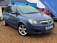 USED 2008 58 VAUXHALL ZAFIRA 1.8 SRI 5d 140 BHP Brilliant Spec 7 Seat Petrol Sri Model with FSH