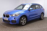 USED 2016 16 BMW X1 2.0 XDRIVE18D M SPORT 5DR AUTO SAT NAV HEATED LEATHER 1 OWNER 148 BHP FULL SERVICE HISTORY + HEATED LEATHER SEATS + SATELLITE NAVIGATION + PARKING SENSOR + BLUETOOTH + CRUISE CONTROL + CLIMATE CONTROL + MULTI FUNCTION WHEEL + DAB RADIO + XENON HEADLIGHTS + ELECTRIC WINDOWS + RADIO/CD/AUX/USB + ELECTRIC MIRRORS + 18 INCH ALLOY WHEELS