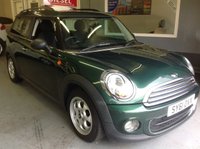 USED 2011 61 MINI CLUBMAN ONE 1.6 DIESEL Excellent  Service History