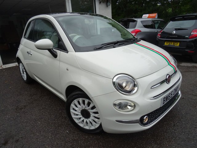 2016 65 Fiat 500 1.2 LOUNGE 3d 69 BHP NEW SHAPE *ITALIA EDITION*