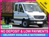 USED 2018 18 MERCEDES-BENZ SPRINTER 314 CDI TIPPER LWB 7 SEAT DOUBLE CREWCAB 3.5 TON £35K NEW EURO 6 LONG WHEEL BASE DROPSIDE TIPPER