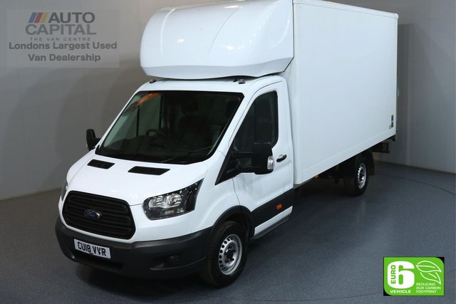 2018 18 FORD TRANSIT 2.0 350 L4 EXTRA LWB 129 BHP EURO 6 ENGINE LUTON