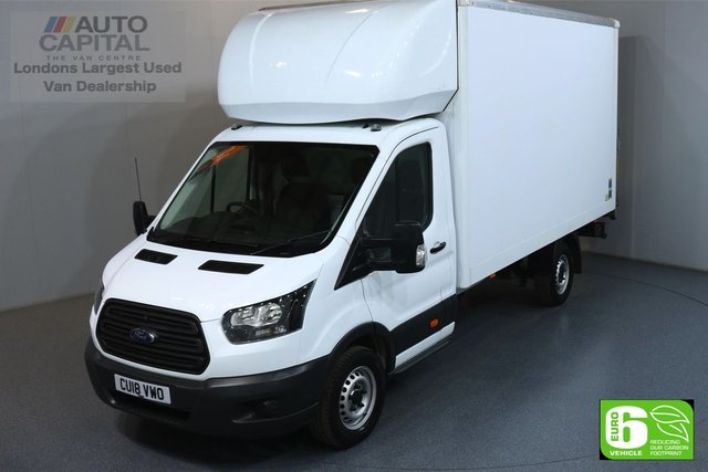 2018 18 FORD TRANSIT 2.0 350 L4 EXTRA LWB 129 BHP EURO 6 ENGINE LUTON