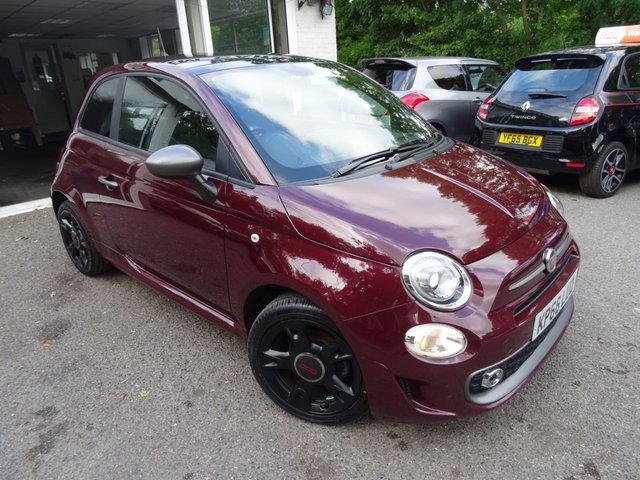 2016 66 Fiat 500 1.2 S (SPORT) 3d 69 BHP NEW SHAPE