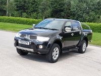 USED 2010 10 MITSUBISHI L200 2.5 DI-D 4X4 BARBARIAN LB DCB 1d 175 BHP PRICE 8250 + VAT 1650 TOTAL = 9900