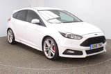 USED 2016 16 FORD FOCUS 2.0 ST-3 TDCI 5DR RECARO HEATED LEATHER SEATS 183 BHP FULL SERVICE HISTORY + RECARO HEATED LEATHER SPORT SEATS + SATELLITE NAVIGATION + PARKING SENSOR + BLUETOOTH + CRUISE CONTROL + CLIMATE CONTROL + MULTI FUNCTION WHEEL + DAB RADIO + XENON HEADLIGHTS + PRIVACY GLASS + ELECTRIC WINDOWS + ELECTRIC MIRRORS + 19 INCH ALLOY WHEELS