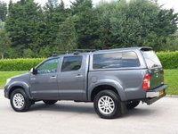 USED 2012 12 TOYOTA HI-LUX 3.0 INVINCIBLE 4X4 D-4D DCB 1d AUTO 169 BHP ** NO VAT * CANOPY+PARKING SENSORS
