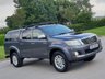 USED 2012 12 TOYOTA HI-LUX 3.0 INVINCIBLE 4X4 D-4D DCB 1d AUTO 169 BHP ** NO VAT * CANOPY+PARKING SENSORS