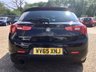 USED 2015 65 ALFA ROMEO GIULIETTA 1.4 TB MULTIAIR QV LINE TCT 5d AUTO 170 BHP ONE PREVIOUS OWNER, SAT NAV, 18" ALLOYS, HEATED SEATS, CRUISE CONTROL, BLUETOOTH, CLIMATE CONTROL, PARKING SENSORS, 4 ALFA SERVICE STAMPS, SPARE KEY