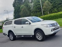 USED 2016 66 MITSUBISHI L200 2.4 DI-D 4WD BARBARIAN DCB 1d 178 BHP ** NO VAT ** NO VAT ** CANOPY