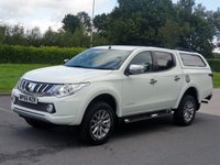 USED 2016 66 MITSUBISHI L200 2.4 DI-D 4WD BARBARIAN DCB 1d 178 BHP ** NO VAT ** NO VAT ** CANOPY