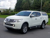 USED 2016 66 MITSUBISHI L200 2.4 DI-D 4WD BARBARIAN DCB 1d 178 BHP ** NO VAT ** NO VAT ** CANOPY