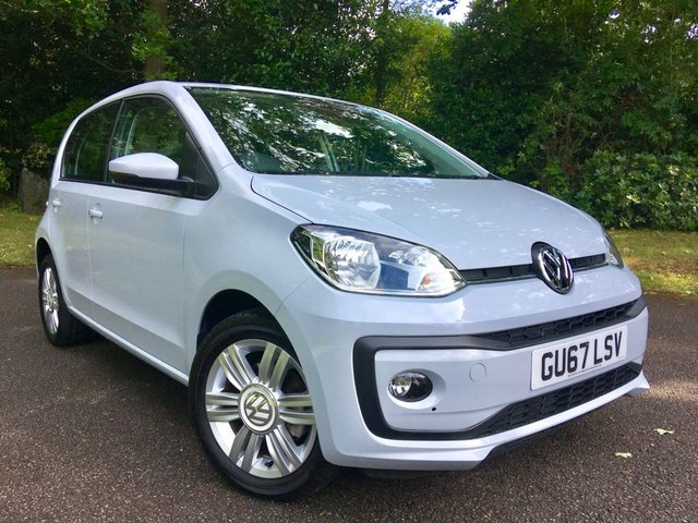 2017 67 Volkswagen Up 1.0 HIGH UP BLUEMOTION TECHNOLOGY 5d AUTO 74 BHP ONLY 785 MILES /1 LADY OWNER NOW RETIRED FROM DRIVING 