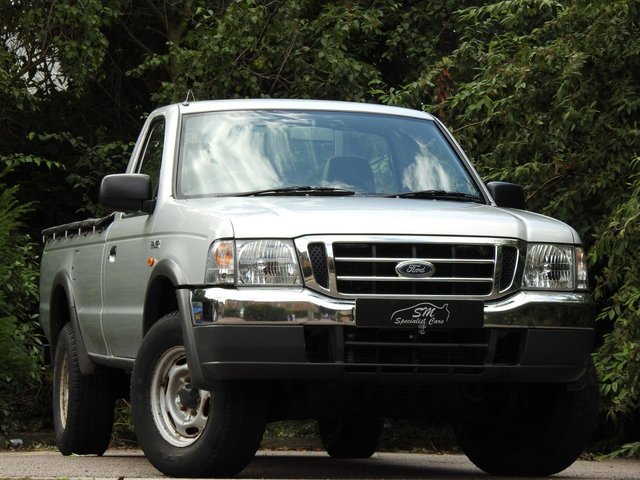 2004 53 Ford Ranger 2.5 REGULAR CAB 4X4 TD 1d 107 BHP