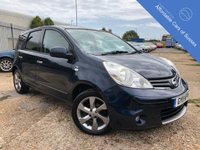 USED 2011 11 NISSAN NOTE 1.4 N-TEC 5d 87 BHP 1 Lady Owner, Sat Nav, Auto Lights etc