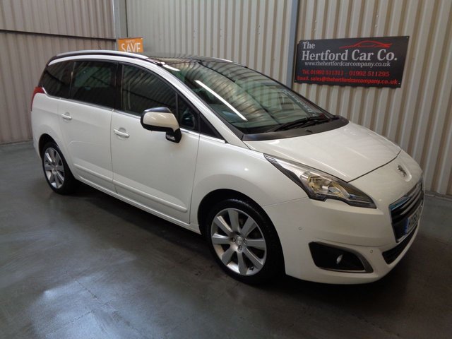 2016 66 Peugeot 5008 1.6 BLUE HDI S/S ALLURE 5d AUTO 120 BHP