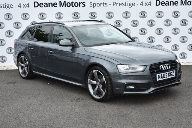2012 62 Audi A4 2.0 AVANT TDI QUATTRO BLACK EDITION 5d 174 BHP