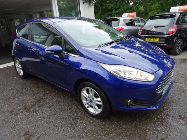 2017 17 Ford Fiesta 1.2 ZETEC 3d 81 BHP