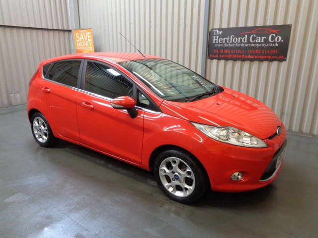 2012 61 Ford Fiesta 1.2 ZETEC 5d 81 BHP