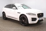 USED 2016 66 JAGUAR F-PACE 2.0 R-SPORT 5DR SAT NAV HEATED LEATHER 1 OWNER 178 BHP FULL SERVICE HISTORY + HEATED LEATHER SEATS + SATELLITE NAVIGATION + PARKING SENSOR + BLUETOOTH + CRUISE CONTROL + CLIMATE CONTROL + MULTI FUNCTION WHEEL + HEATED STEERING WHEEL + PRIVACY GLASS + DAB RADIO + ELECTRIC WINDOWS + ELECTRIC MIRRORS + 22 INCH ALLOY WHEELS