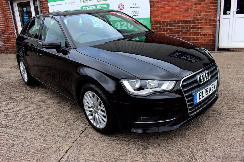 2015 15 AUDI A3 1.6 TDI SE TECHNIK 5d 109 BHP