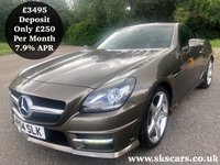 USED 2011 61 MERCEDES-BENZ SLK 3.5 SLK350 BLUEEFFICIENCY AMG SPORT ED125 2d AUTO 306 BHP **12 MONTH NATIONAL WARRANTY**