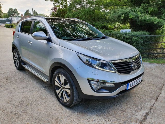 2011 11 Kia Sportage 2.0 CRDI KX-3 SAT NAV 5d 134 BHP