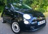 USED 2009 09 FIAT 500 1.2 SPORT 3d 69 BHP FULL BLACK LEATHER / BLUETOOTH / AIRCON IPOD CONNECTIVITY / AUX-IN ''PART EXCHANGE ''TO CLEAR''