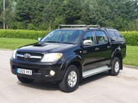 USED 2009 09 TOYOTA HI-LUX 3.0 4X4 D-4D D/C 1d 169 BHP FULL HISTORY * 10 STAMPS IN BOOK *