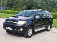 USED 2009 09 TOYOTA HI-LUX 3.0 4X4 D-4D D/C 1d 169 BHP FULL HISTORY * 10 STAMPS IN BOOK *