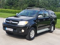 USED 2009 09 TOYOTA HI-LUX 3.0 4X4 D-4D D/C 1d 169 BHP FULL HISTORY * 10 STAMPS IN BOOK *