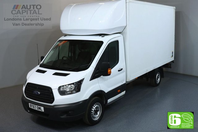 2017 67 FORD TRANSIT 2.0 350 L4 EXTRA LWB 129 BHP RWD EURO 6 ENGINE LUTON