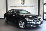 USED 2015 15 MERCEDES-BENZ E CLASS 2.1 E220 BLUETEC SE 2DR 174 BHP superb service history * NO ADMIN FEES * OBSIDIAN BLACK WITH FULL LEATHER INTERIOR + SUPERB SERVICE HISTORY + COMAND SATELLITE NAVIGATION + BLUETOOTH + HEATED SEATS + DAB RADIO + DIRECT START / ECO START/STOP FUNCTION + ACTIVE PARK ASSIST + 17" ALLOY WHEELS
