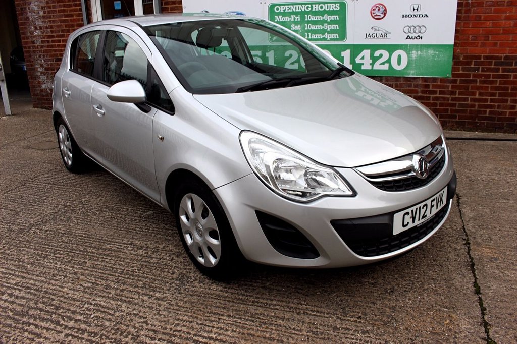 2012 12 VAUXHALL CORSA 1.2 EXCLUSIV AC 5d 83 BHP