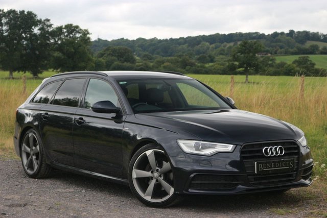 2013 13 Audi A6 3.0 AVANT TDI BLACK EDITION 5d 204 BHP