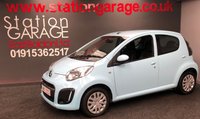 USED 2012 62 CITROEN C1 1.0 VTR 5d 67 BHP BOTTICELLI BLUE  &pound;0 ROAD TAX